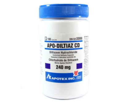 Diltiazem CD 240mg by apotex