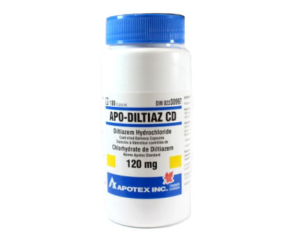 Diltiazem CD 120mg by apotex