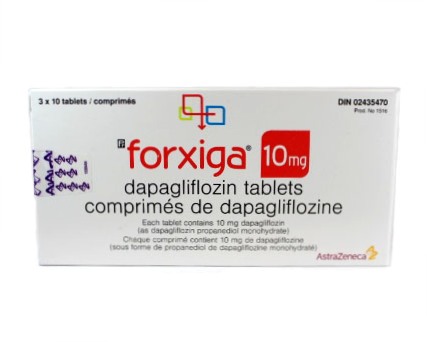 Forxiga 10mg for diabetes