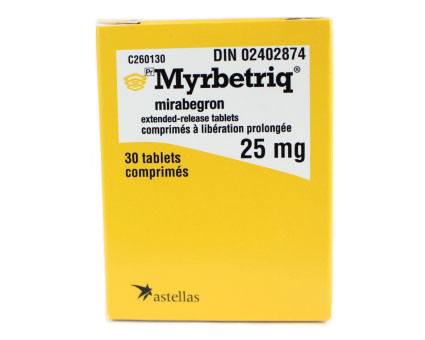 Myrbetriq Mirabegron 25 mg 