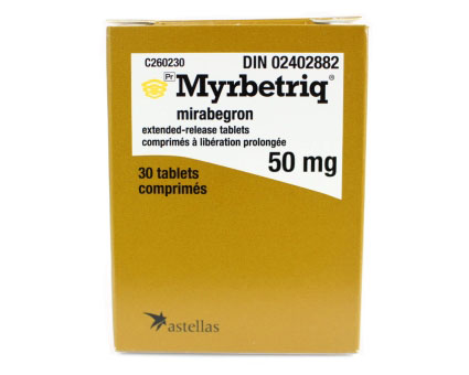 Myrbetriq Mirabegron 50 mg 