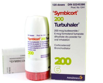 Symbicort Turbuhaler 200 mcg/6 mcg/120 dose 